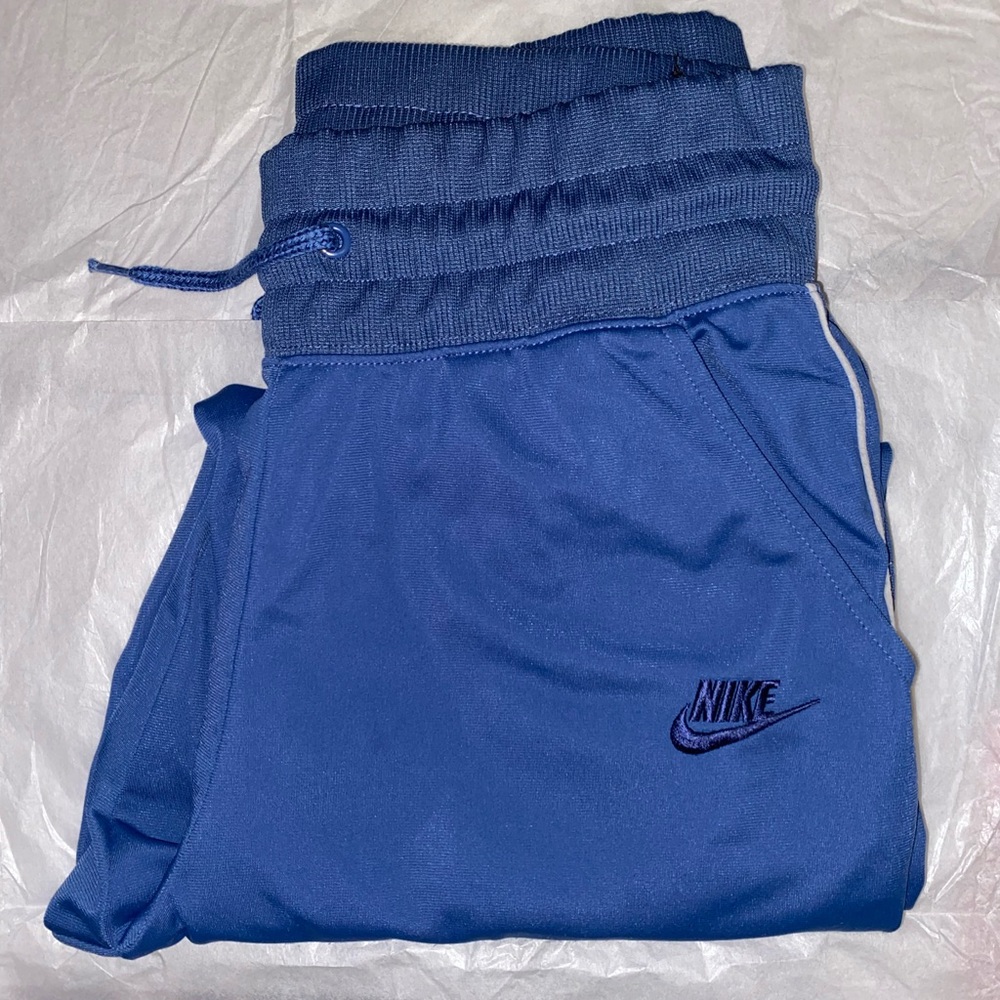 Blue nike jogger sweats